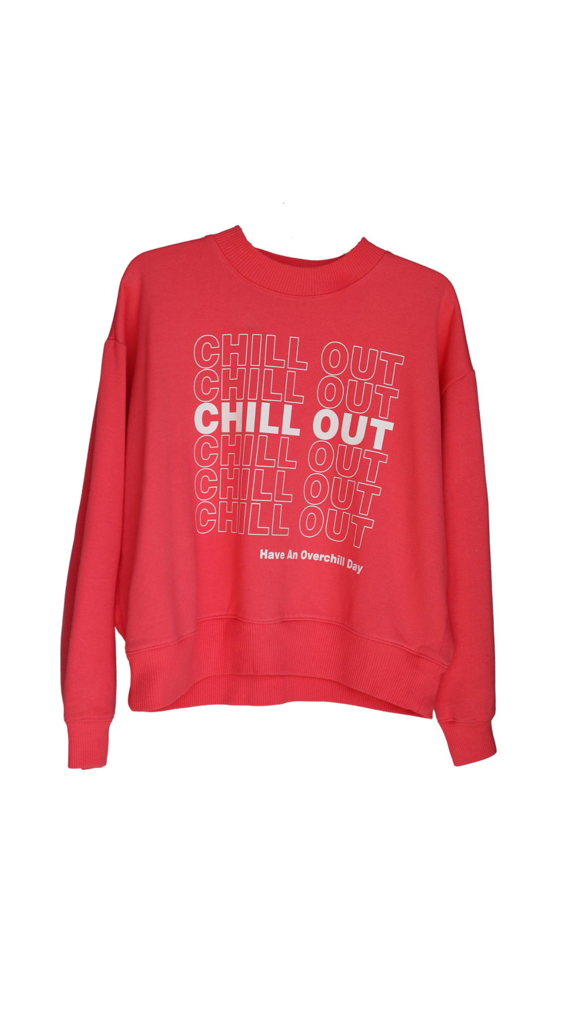 OVERCHILL RED CHILL OUT PULLOVER