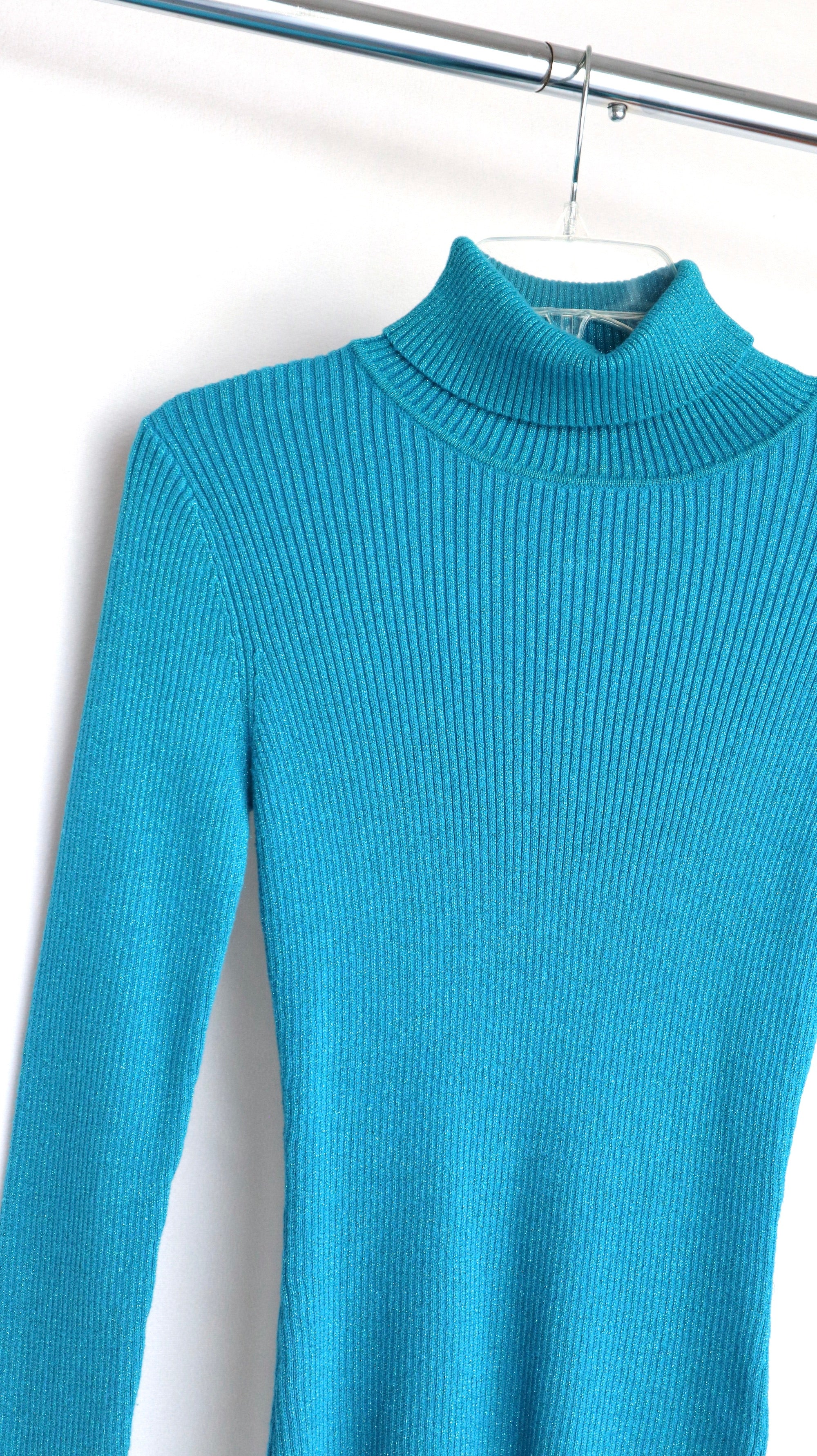 VINTAGE BASIC EDITIONS GLITTER TURTLENECK