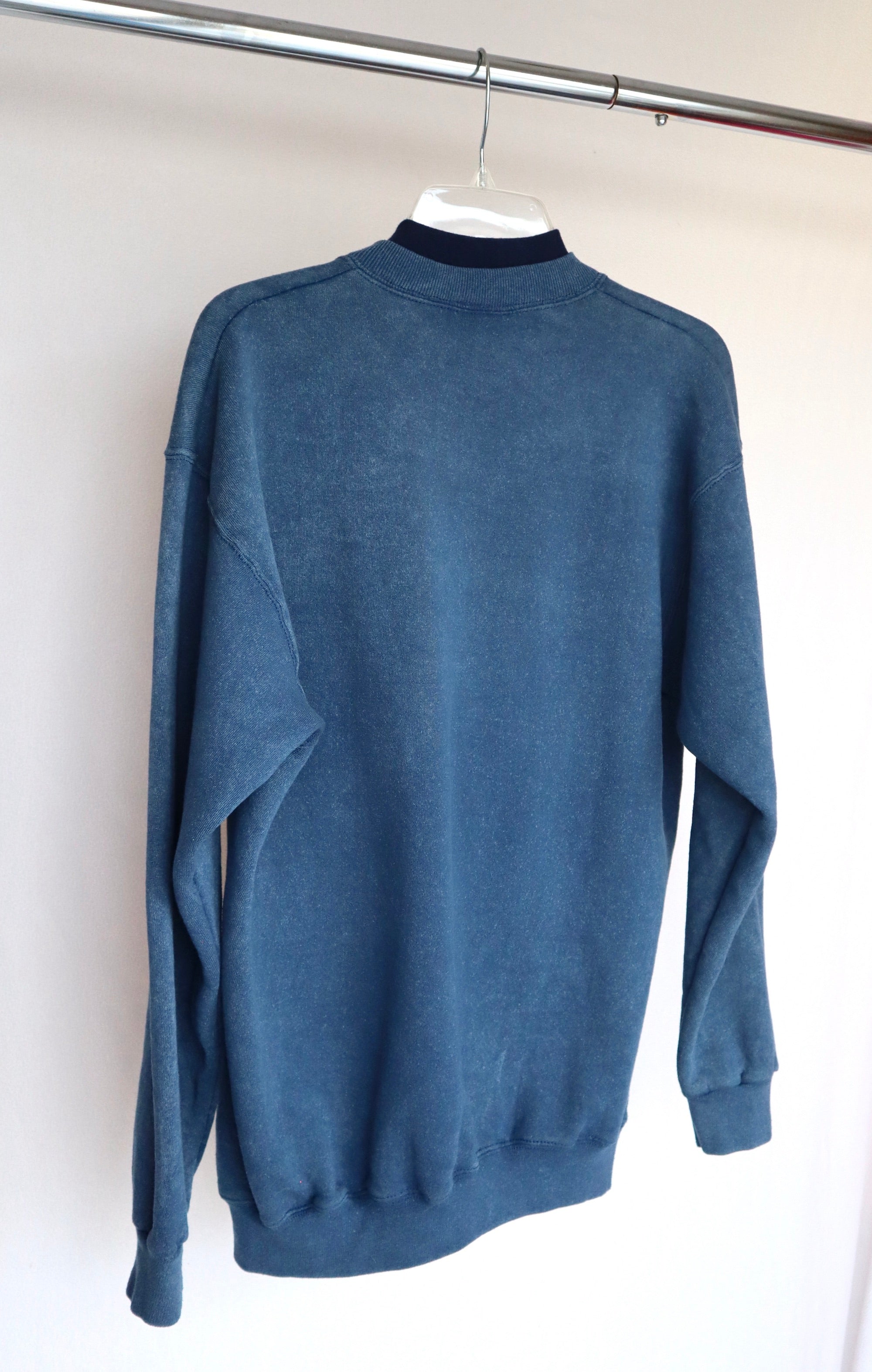 Vintage cheap blue crewneck