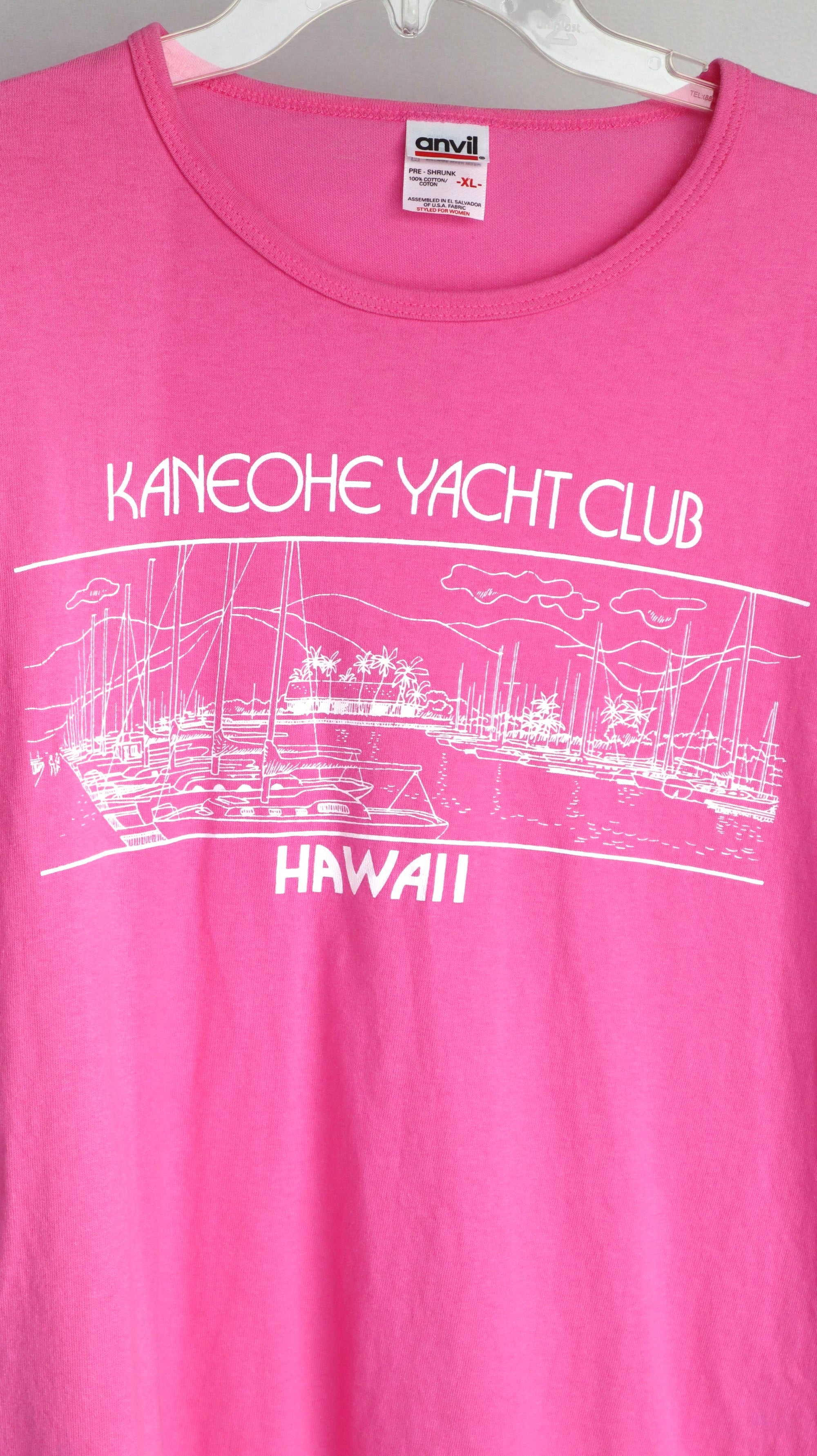 VINTAGE HAWAII YACHT CLUB T-SHIRT